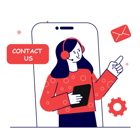 Contact Us Illustration